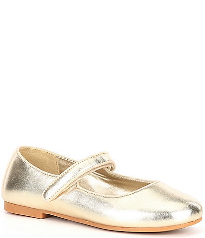 Copper Key Girls' Darrling Metallic Leather Mary Janes (Youth)