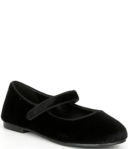 Copper Key Girls' Darrling Velvet Mary Janes (Youth)