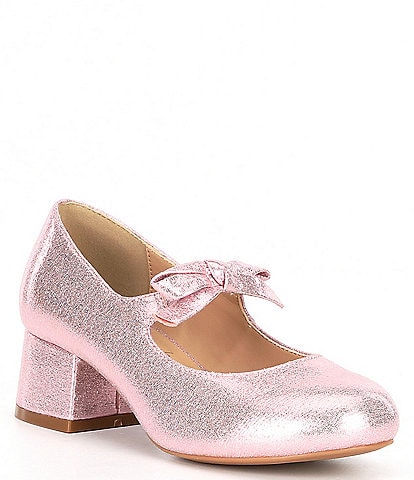 Copper Key Girls' Starlet Small Bow Dress Heels (Youth)