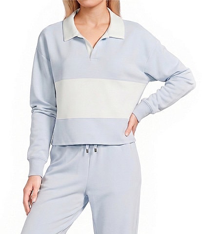 Copper Key Knit Rugby Stripe Coordinating Top