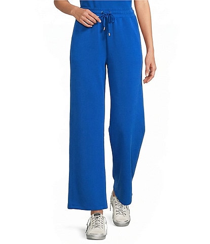 Copper Key Knit Wide Leg Pull On Coordinating Pants