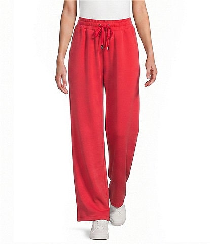 Copper Key Knit Wide Leg Pull-On Coordinating Pants