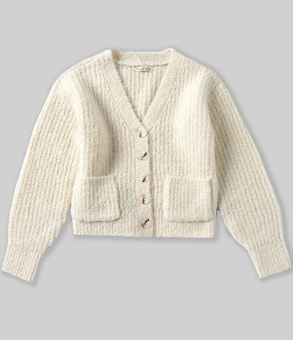 Copper Key Little Girl 2T-6X Cable Knit Cardigan