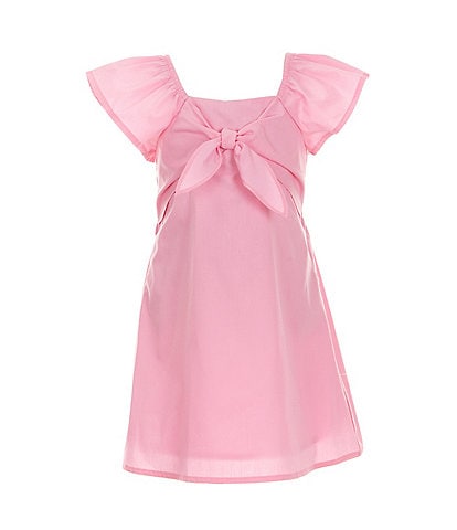 Copper Key Little Girls 2T-6X Bow Front Dress