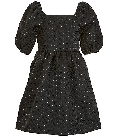 Copper Key Little Girls 2T-6X Cap-Sleeve Jacquard Dress