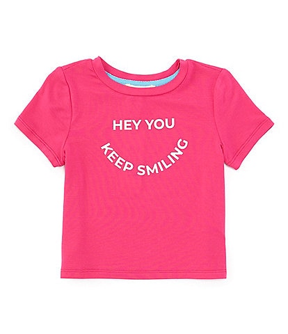 Copper Key Little Girls 2T-6X Keep Smiling T-Shirt