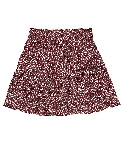 Copper Key Little Girls 2T-6X Pull On Tiered Mini Skirt