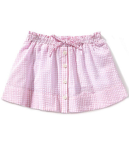 Copper Key Little Girls Gingham Skort