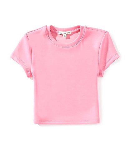 Copper Key Little Girls Lounge Life Short Sleeve T-Shirt