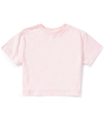 Copper Key Little Girls Short Sleeve Boxy Tee