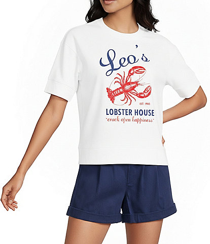 Copper Key Short Sleeve Graphic Top