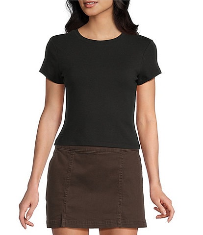 Copper Key Solid Short Sleeve Baby Tee