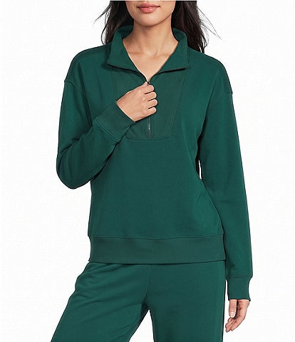 Copper Key Knit Quarter Zip Coordinating Pullover