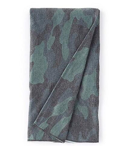 Copper Pearl Baby Hunter Camo Print Knit Swaddle Blanket
