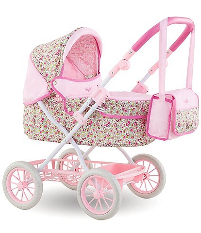 Corolle Dolls Floral Print Carriage for 12"-20" Baby Doll