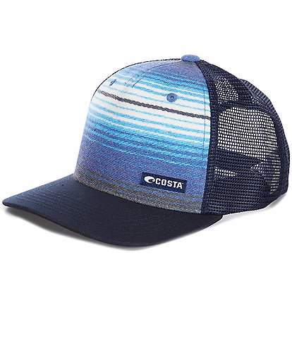 Costa Baja Blue Trucker Hat