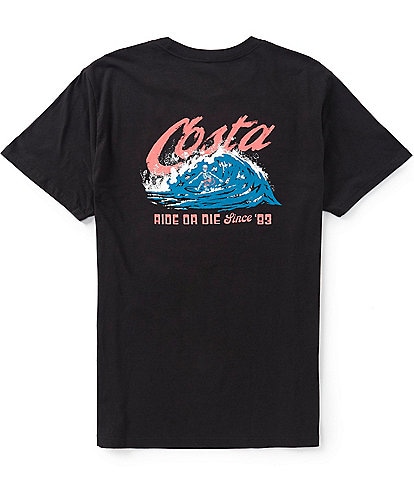 Costa Breaking Waves Short Sleeve T-Shirt
