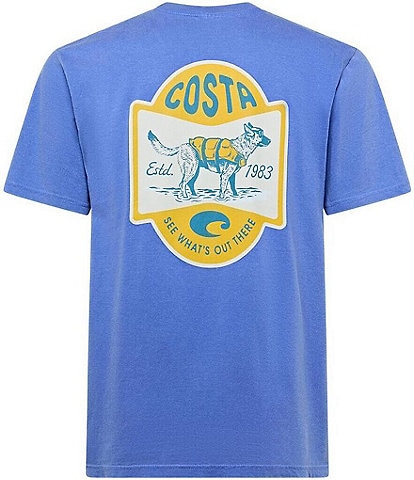Costa Canine Pocket Graphic T-Shirt