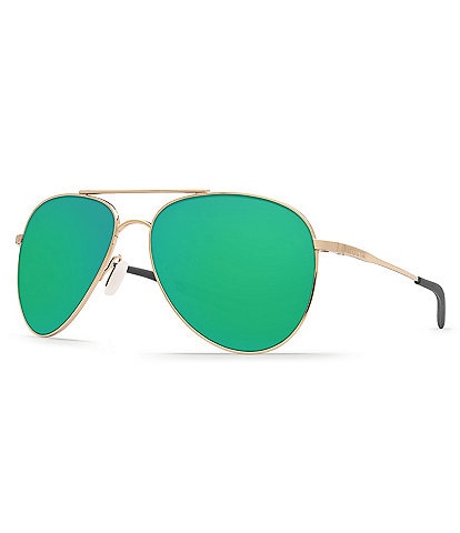 Costa Cook Polarized Mirrored Aviator Sunglasses
