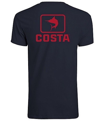 Costa Emblem Marlin Short-Sleeve Tubular-Knit T-Shirt