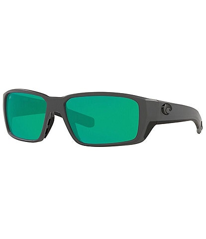 Costa Men's Fantail Pro 580g 60mm Polarized Wrap Sunglasses