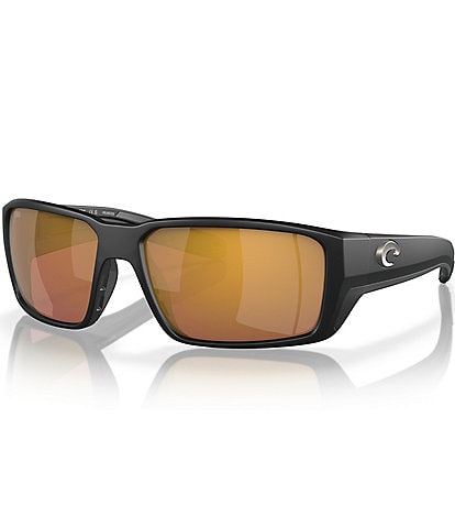 Costa Men's Fantail Pro 580g 60mm Polarized Wrap Sunglasses