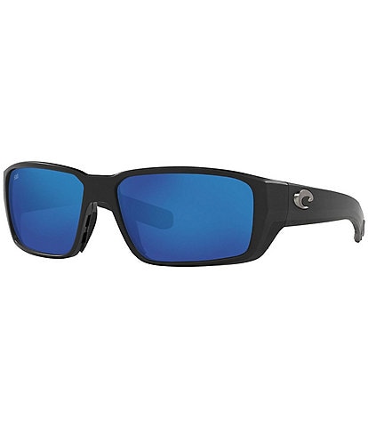 Costa Men's Fantail Pro 580g 60mm Polarized Wrap Sunglasses