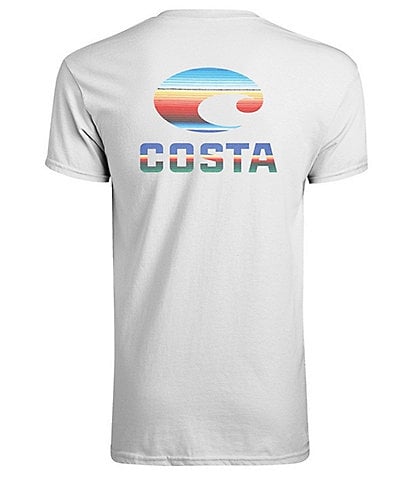 Costa White Men's Casual Tee Shirts