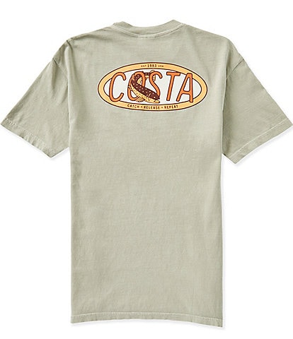 Costa Fish Badge Short Sleeve T-Shirt