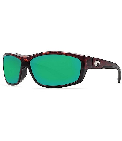 Costa Harpoon Unisex Polarized Tortoise Wrap Sunglasses