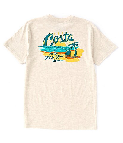 Costa Life Short Sleeve Heathered T-Shirt