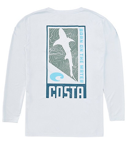 Costa Long Sleeve Tech Finder Graphic T-Shirt