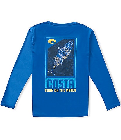 Costa Long Sleeve Tech Finder Graphic T-Shirt