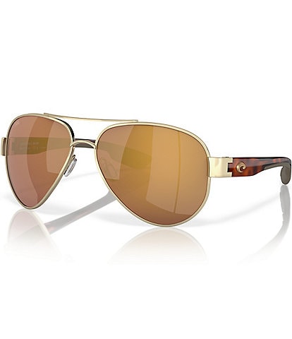 Costa Men's 06S4010 South Point 59mm Polarized Aviator Sunglasses