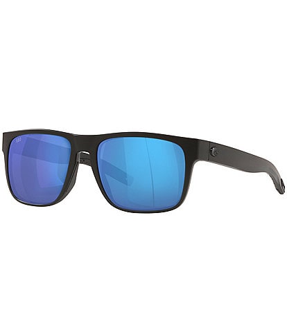 Costa Men's 6S9008 Spearo Mirrored 56mm Square Polarized Sunglasses