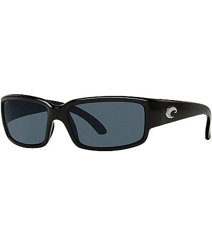 Costa Men's 6S9025 Caballito 59mm Rectangle Polarized Sunglasses