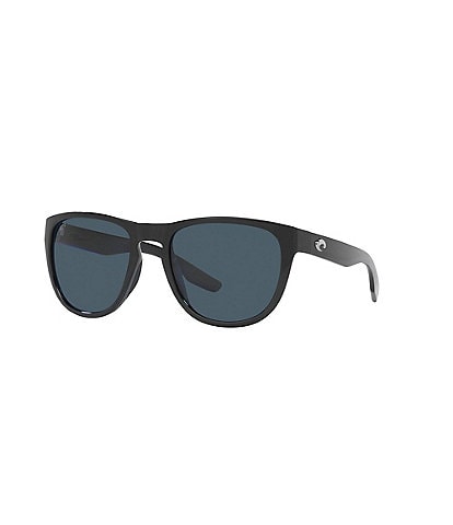Costa Men's 6S9082 55mm Polarized Pilot Sunglasses