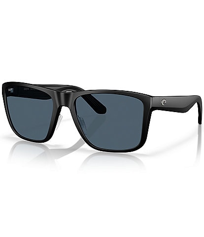 Costa Men's Costa Del Mar 6S9126 Los Alijos 59mm Polarized Rectangle Sunglasses