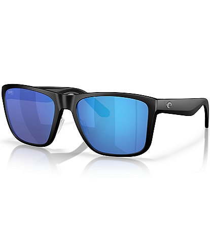 Costa Men's Costa Del Mar 6S9126 Los Alijos 59mm Polarized Rectangle Sunglasses