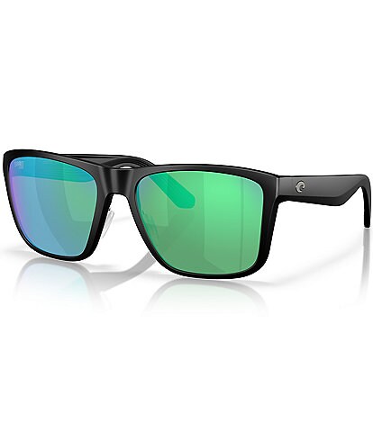 Costa Men's Costa Del Mar 6S9126 Los Alijos 59mm Polarized Rectangle Sunglasses