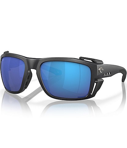 Costa Men's Del Mar 6S911160-ZP King Tide 60mm Rectangular Sunglasses