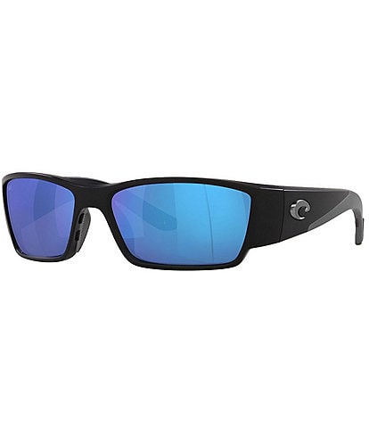 Costa Men's Del Mar Corbina Pro 61mm Polarized Rectangle Sunglasses