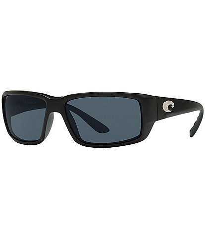 Costa Men's Fantail 580 Polarized Rectangle Sunglasses