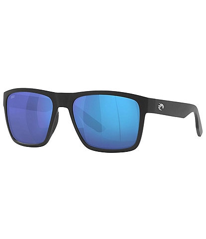 Costa Men's Paunch XL Mirrored Square Sunglasses
