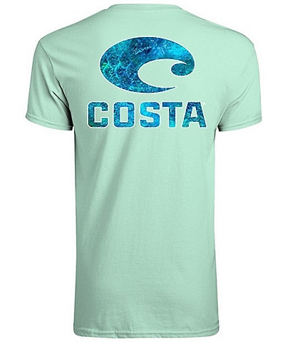 Costa Mossy Oak® Coastal Inshore Short-Sleeve Tubular-Knit T-Shirt