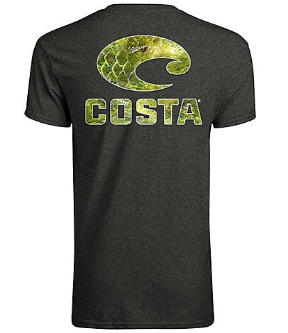 Costa Mossy Oak® Coastal Inshore Short Sleeve Tubular-Knit T-Shirt