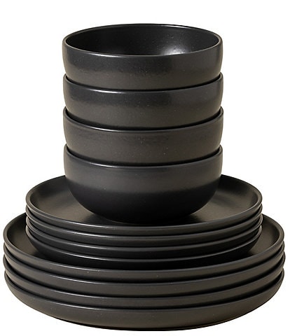 Costa Nova Pacifica Collection 12-Piece Dinnerware Set with Cereal Bowl