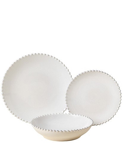 Costa Nova Pearl Collection 3-Piece Place Setting with Pasta Bowl