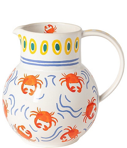 Costa Nova Summer Bliss Collection Crab Pitcher