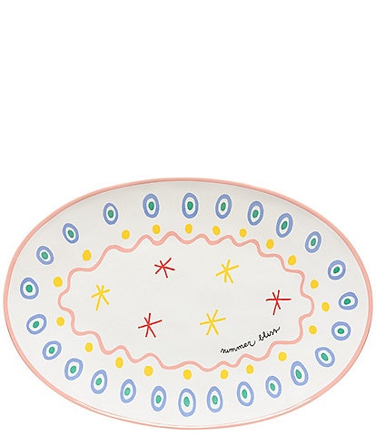 Costa Nova Summer Bliss Oval Platter